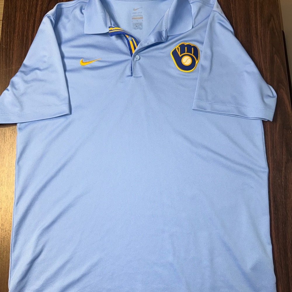 Nike Dri-Fit Brewers Polo